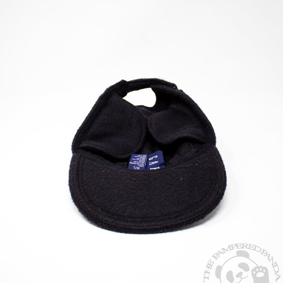 Gap Mens Charcoal Black Cotton-Polyester Blend Elmur Fud Ear Flap Winter Hat M/L - Picture 3 of 4